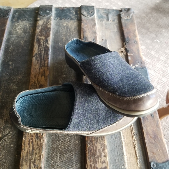 Chaco QUINN Wool & Leather slip on loafers size 10 - Picture 9 of 11